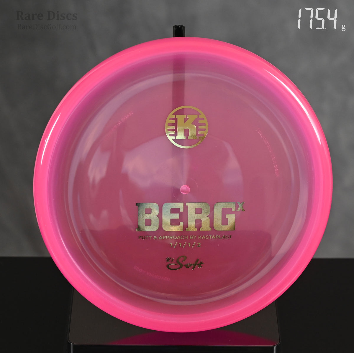 Berg Disc Kastaplast Berg X - K1 Soft – Rare Discs - Disc Golf Store
