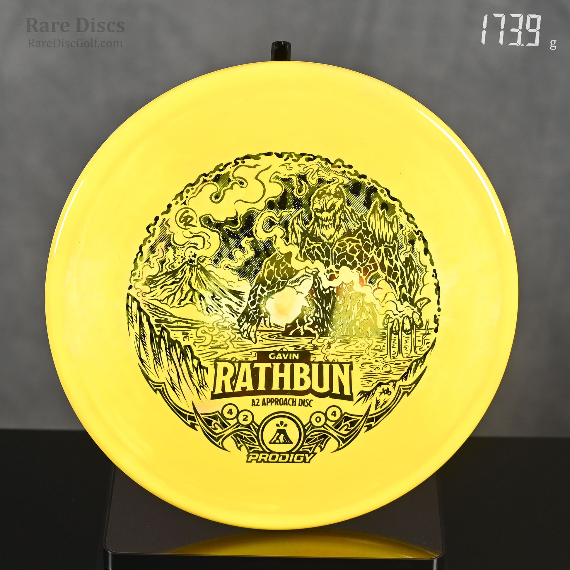 Prodigy A2 overstable approach golf disc Rare Discs Canada Gavin Rathbun tour series