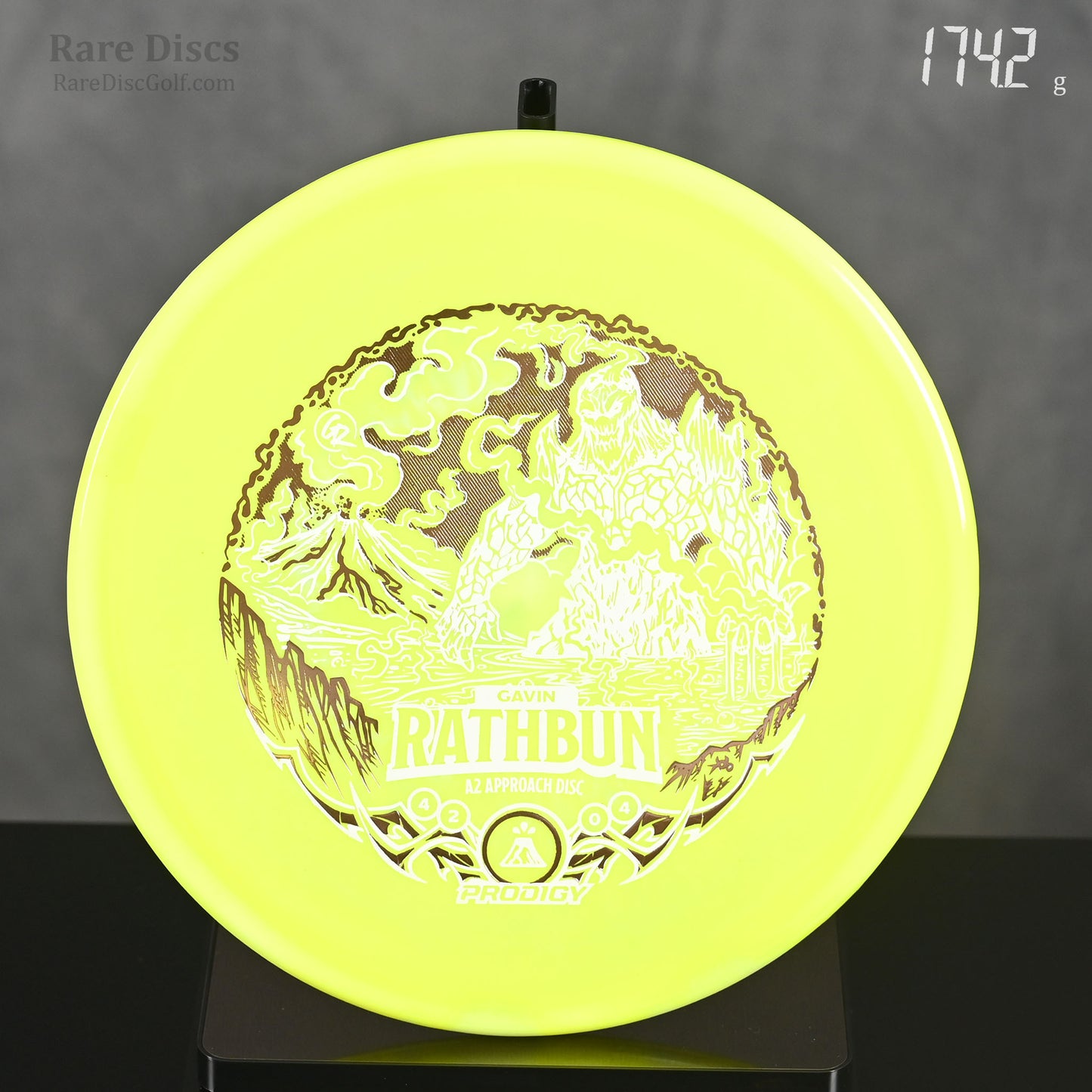 Prodigy A2 overstable approach golf disc Rare Discs Canada Gavin Rathbun tour series