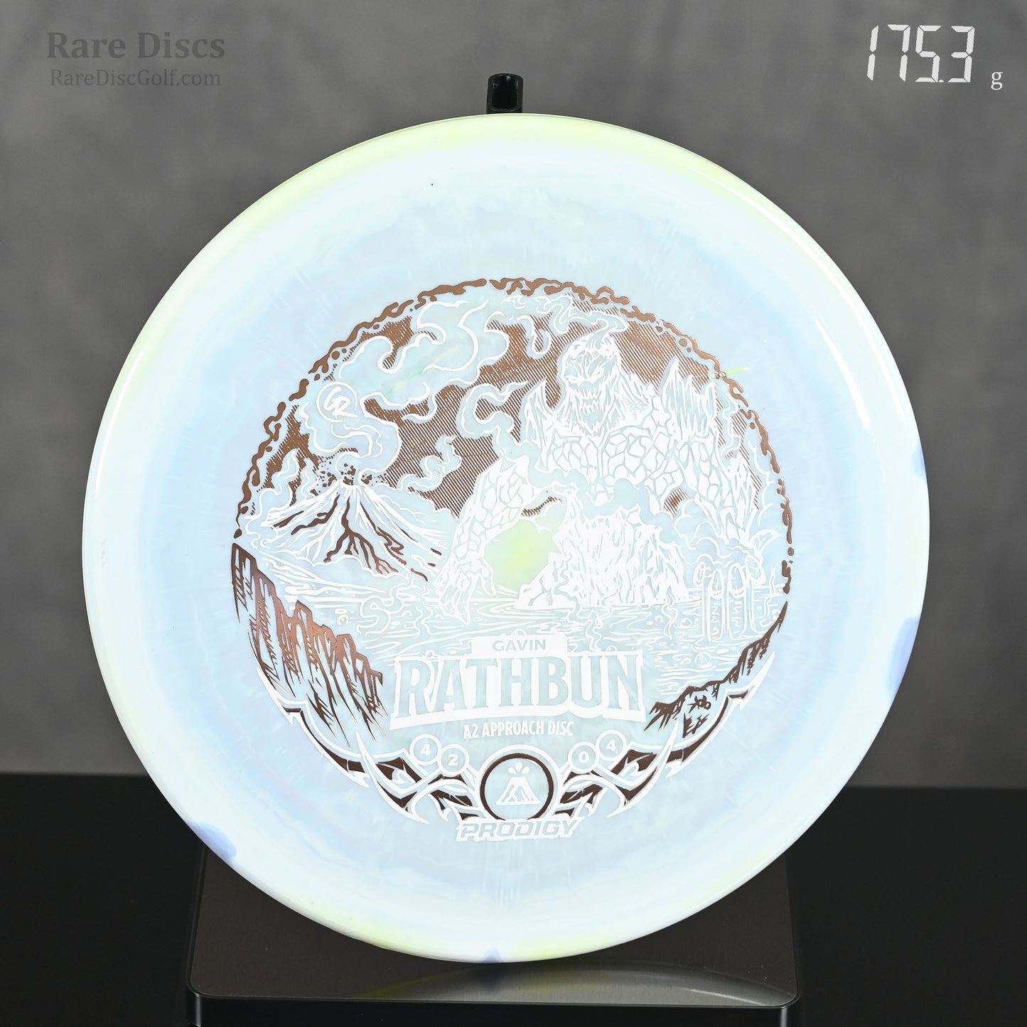 Prodigy A2 overstable approach golf disc Rare Discs Canada Gavin Rathbun tour series