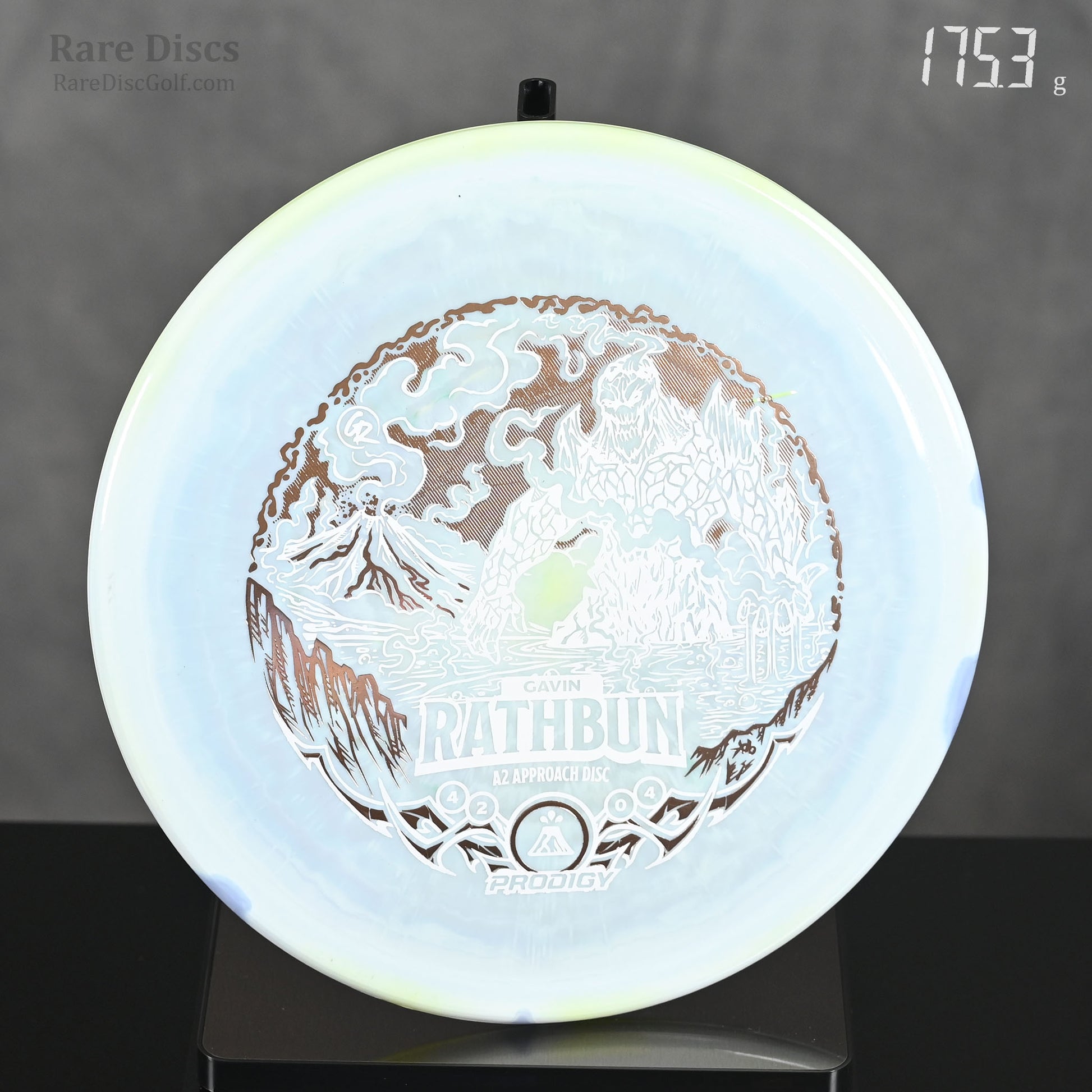 Prodigy A2 overstable approach golf disc Rare Discs Canada Gavin Rathbun tour series