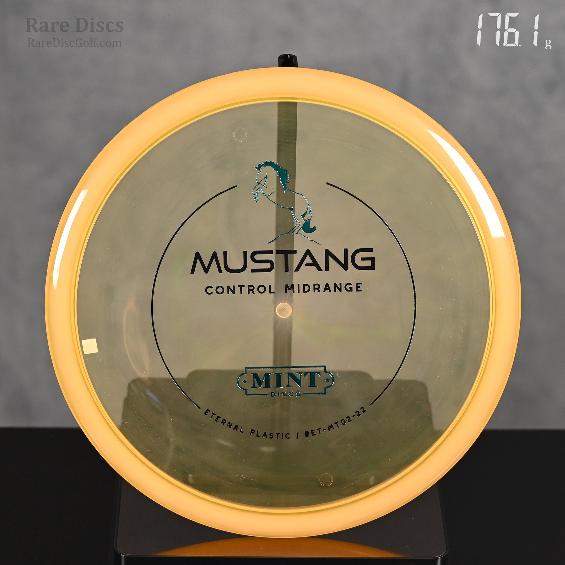 Mint Discs Mustang Eternal Plastic disc golf midrange available at Rare Discs Canada