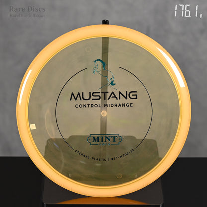 Mint Discs Mustang Eternal Plastic disc golf midrange available at Rare Discs Canada