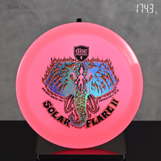 Discmania Solar Flare II disc golf fairway driver glow FD3