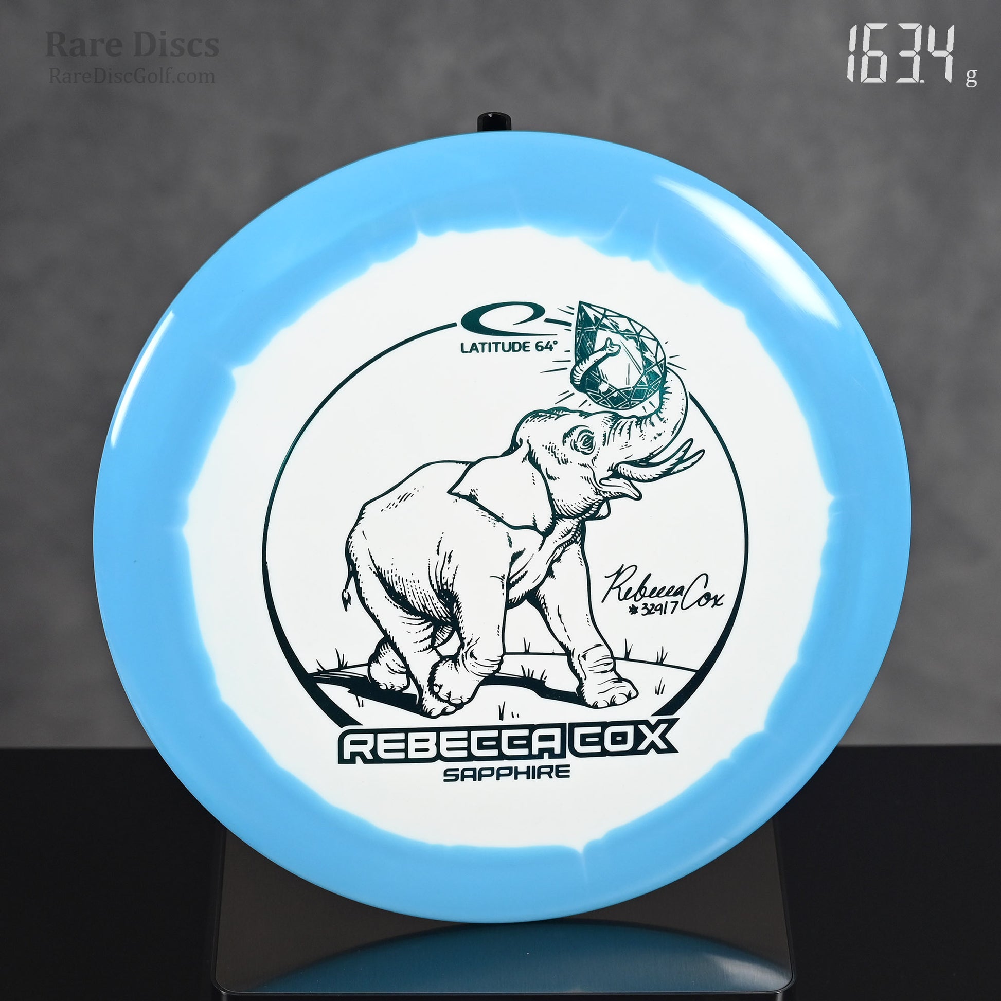 Latitude 64 Sapphire disc golf fairway driver easy to throw elephant stamp Rare Discs Canada
