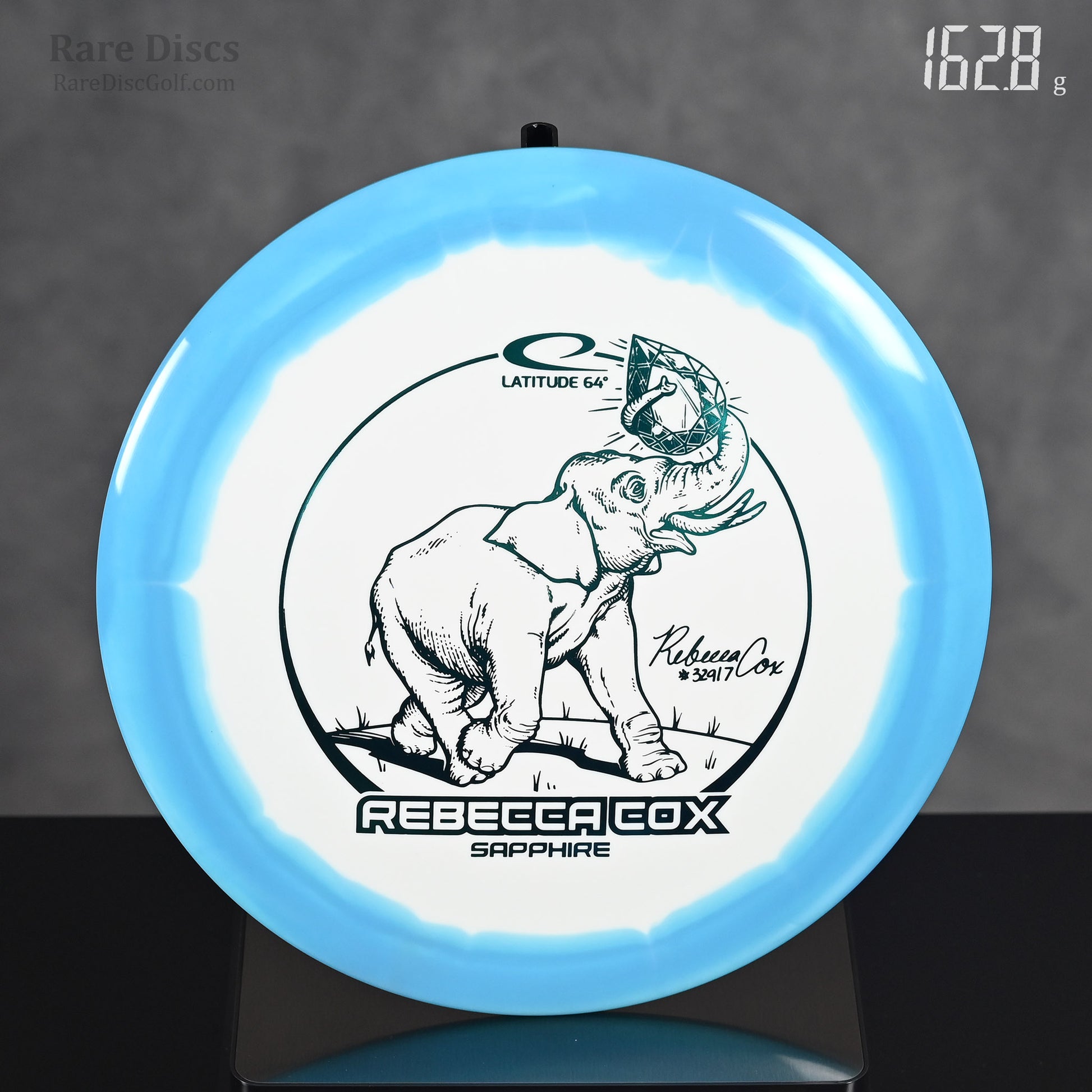 Latitude 64 Sapphire disc golf fairway driver easy to throw elephant stamp Rare Discs Canada