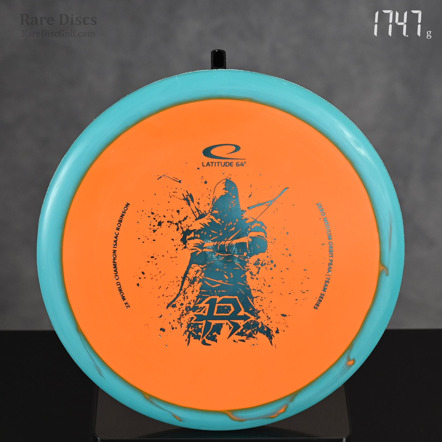 isaac robinson 2x latitude 64 peak disc golf putter zero orbit