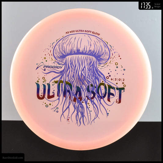 Prodigy Ultrasoft color glow jellyfish stamp disc golf approach frisbee Rare Discs Canada