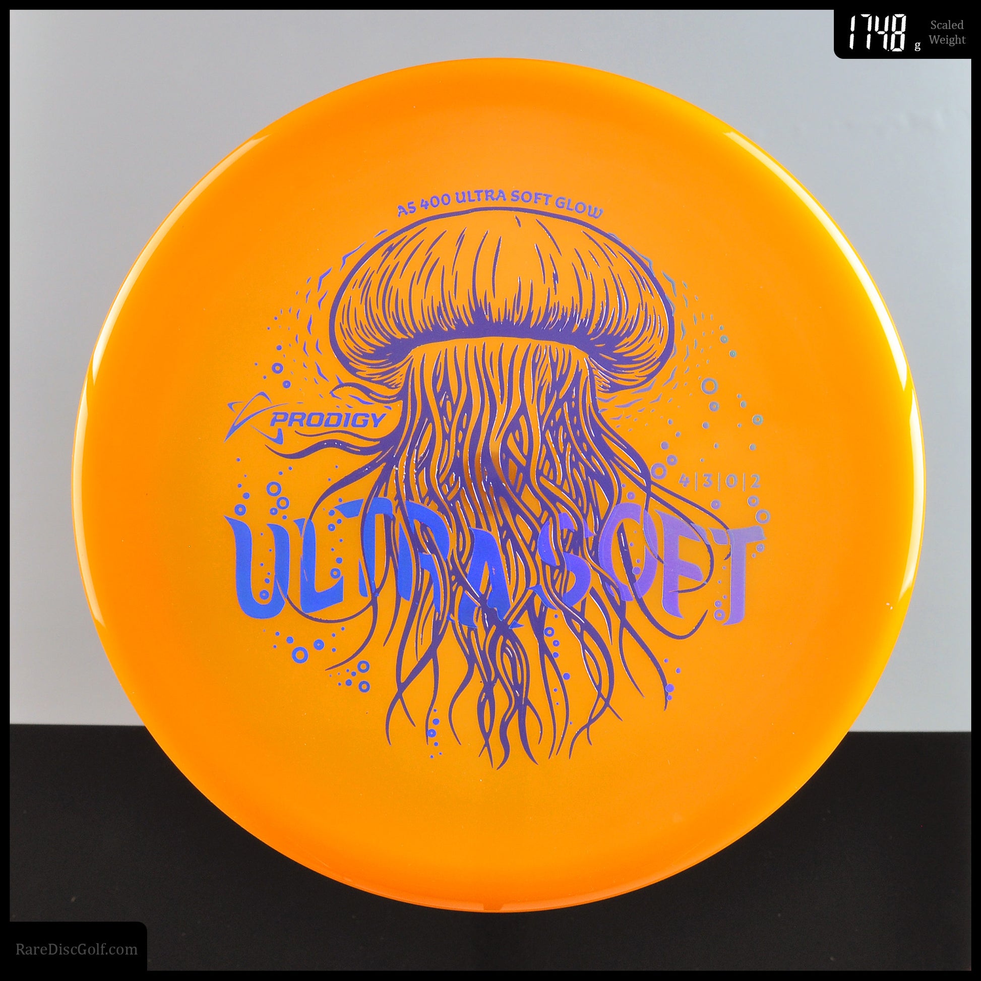 Prodigy Ultrasoft color glow jellyfish stamp disc golf approach frisbee Rare Discs Canada