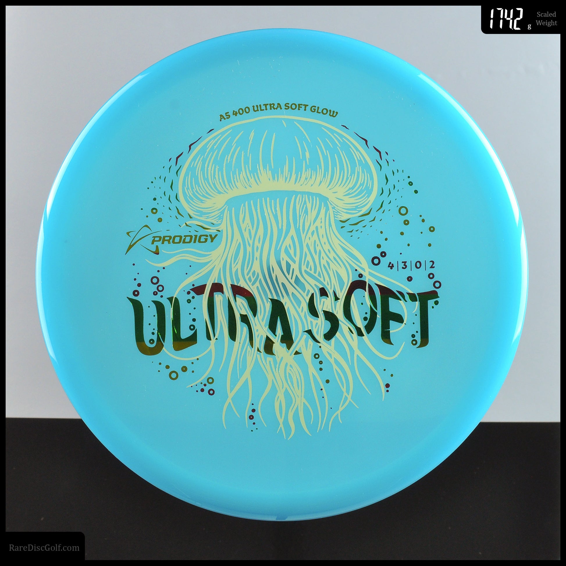 Prodigy Ultrasoft color glow jellyfish stamp disc golf approach frisbee Rare Discs Canada