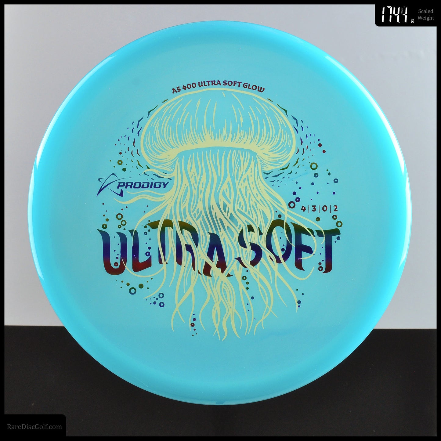 Prodigy Ultrasoft color glow jellyfish stamp disc golf approach frisbee Rare Discs Canada