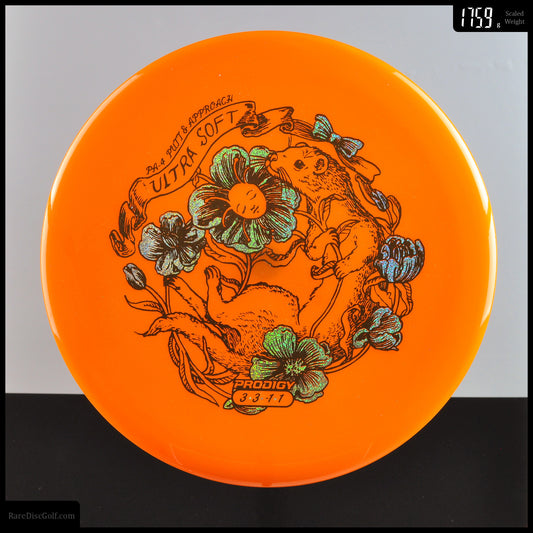 Prodigy PA4 'wildflower' stamp in ultra soft plastic