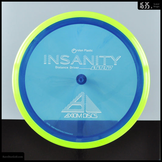 Axiom Proton Insanity Plastic Golf Disc distance driver game Rare Discs Canada