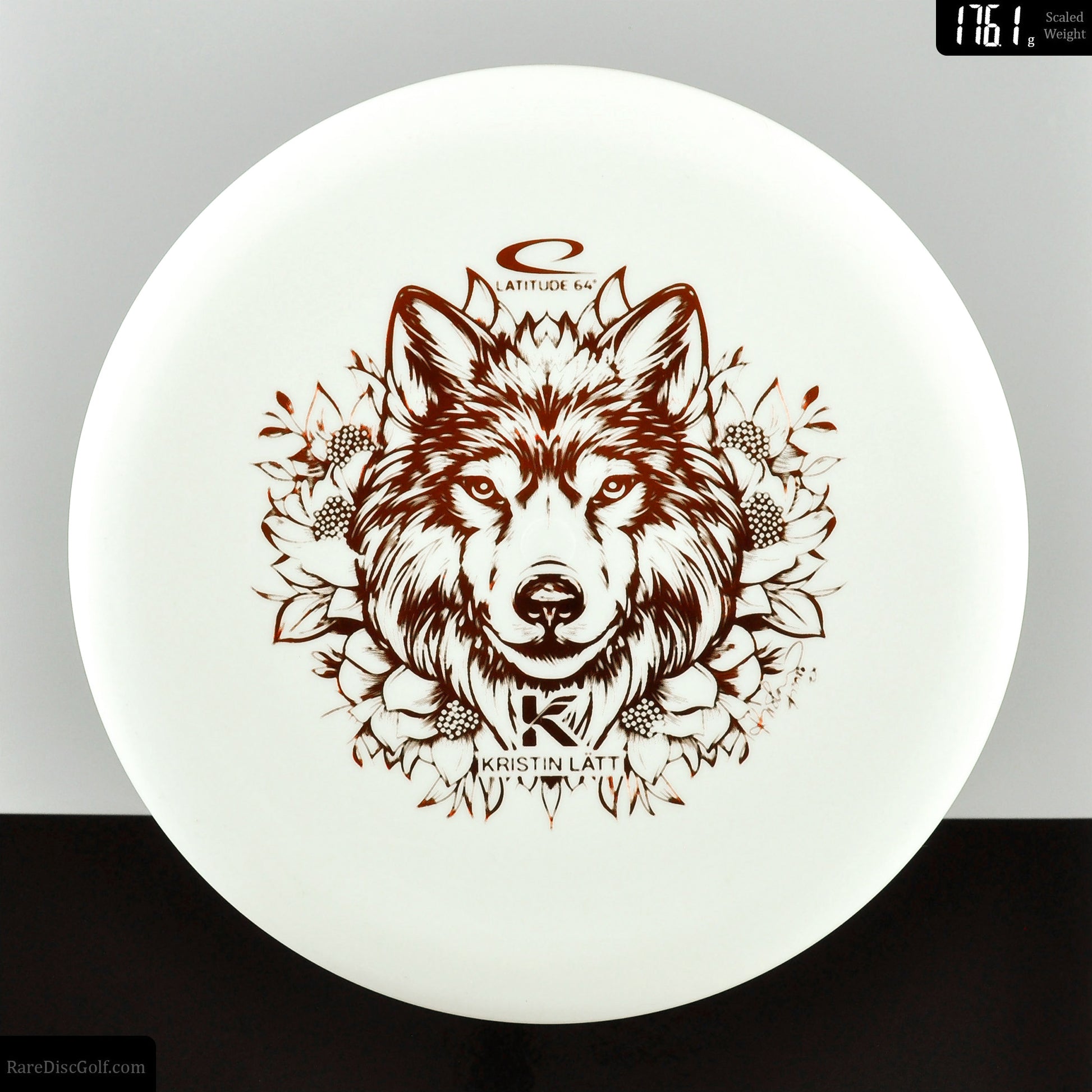Kristin Latt wolf disc golf pure glow putter Rare Discs Canada