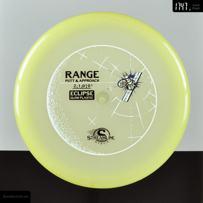 streamline range eclipse 2.0 golf disc putter glow in the dark