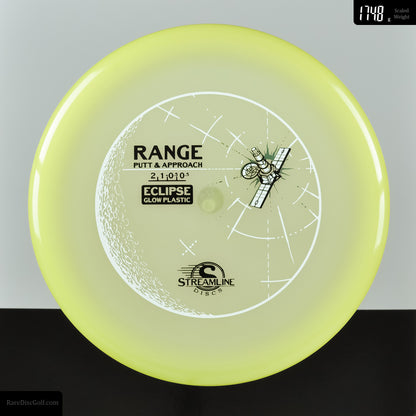 streamline range eclipse 2.0 golf disc putter glow in the dark