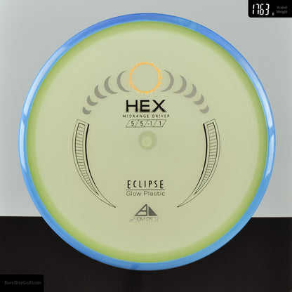 Axiom Hex glow in the dark eclipse 2.0 mid range disc golf stable rare discs