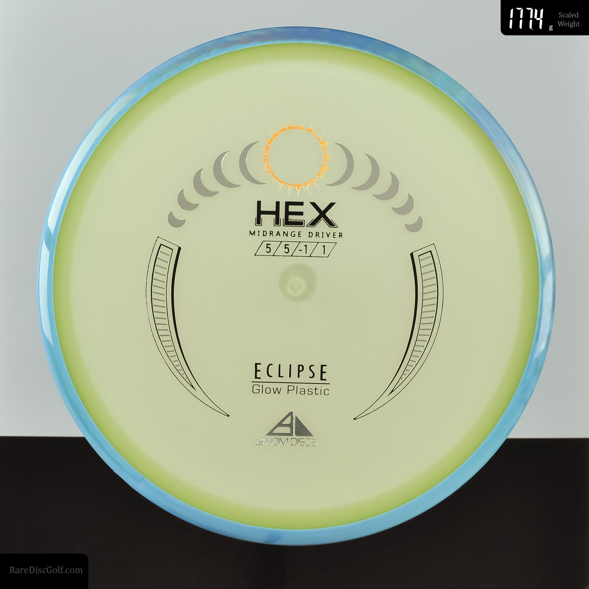 Axiom Hex glow in the dark eclipse 2.0 mid range disc golf stable rare discs