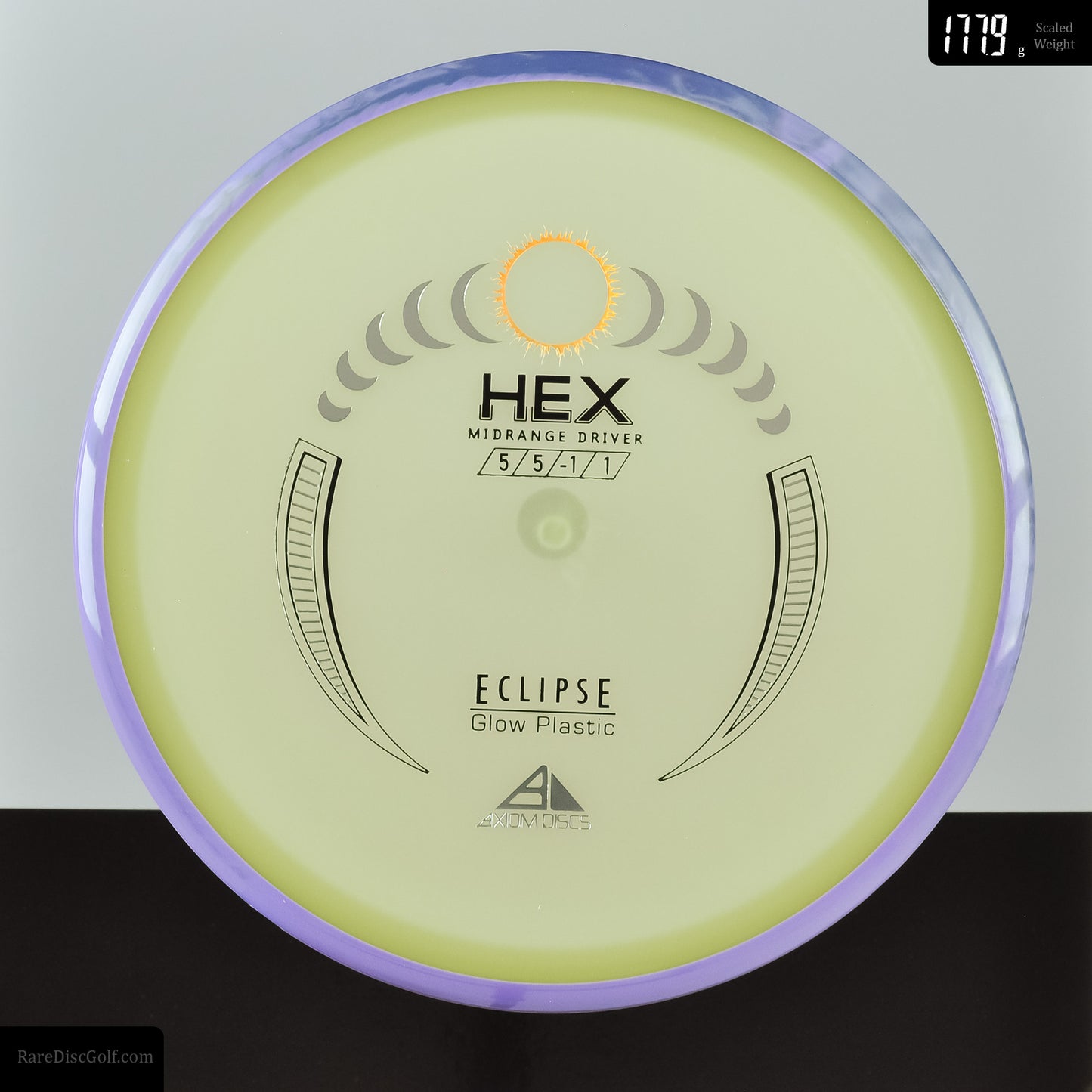 Axiom Hex glow in the dark eclipse 2.0 mid range disc golf stable rare discs