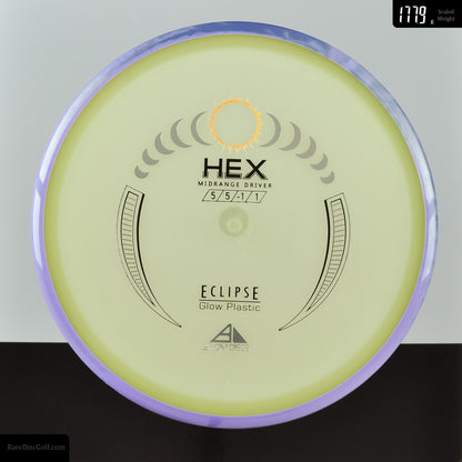 Axiom Hex glow in the dark eclipse 2.0 mid range disc golf stable rare discs