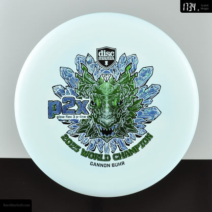 Discmania P2X - P-Line Flex 3 Glow 2025 Worlds