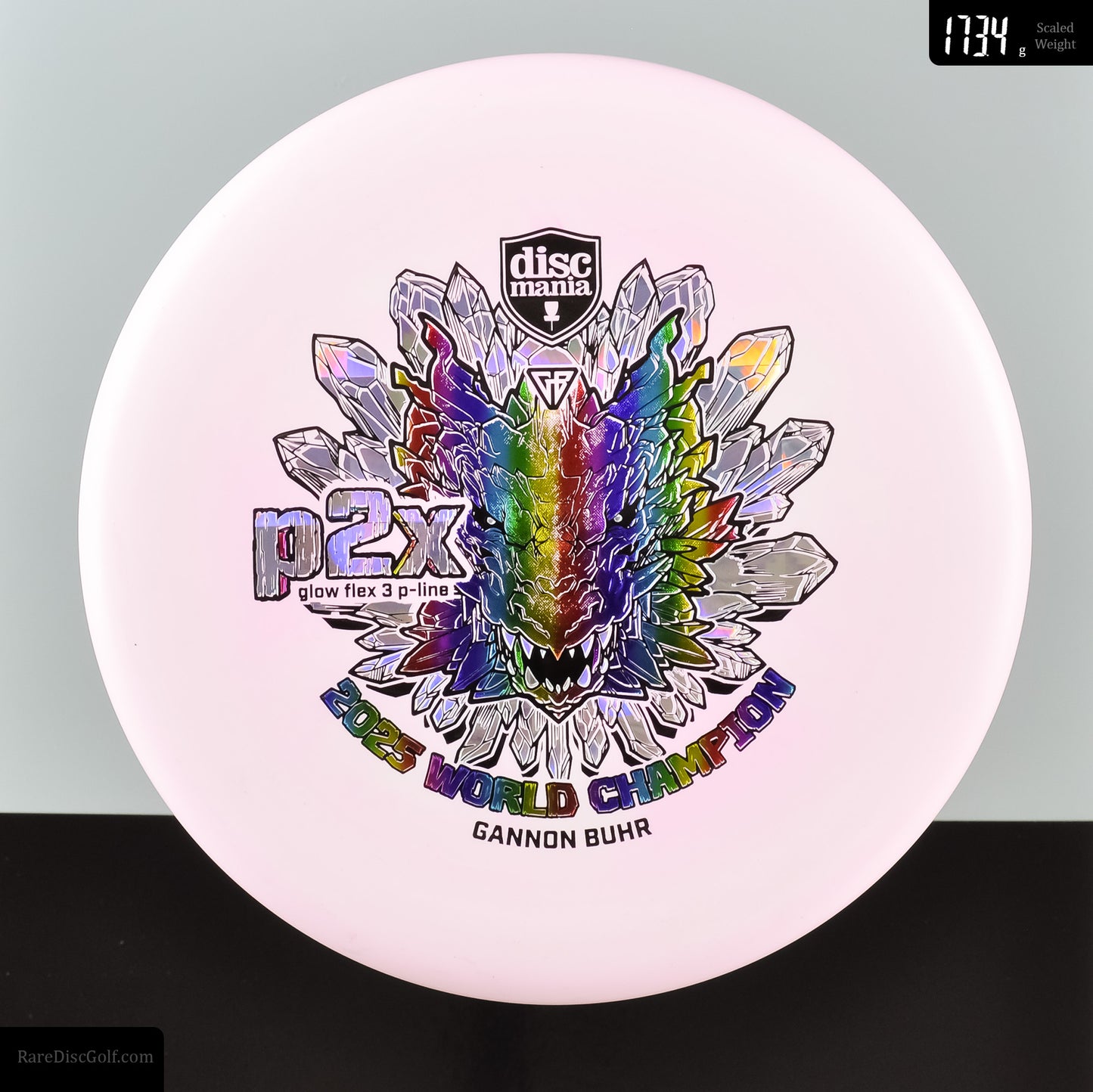 Discmania P2X - P-Line Flex 3 Glow 2025 Worlds