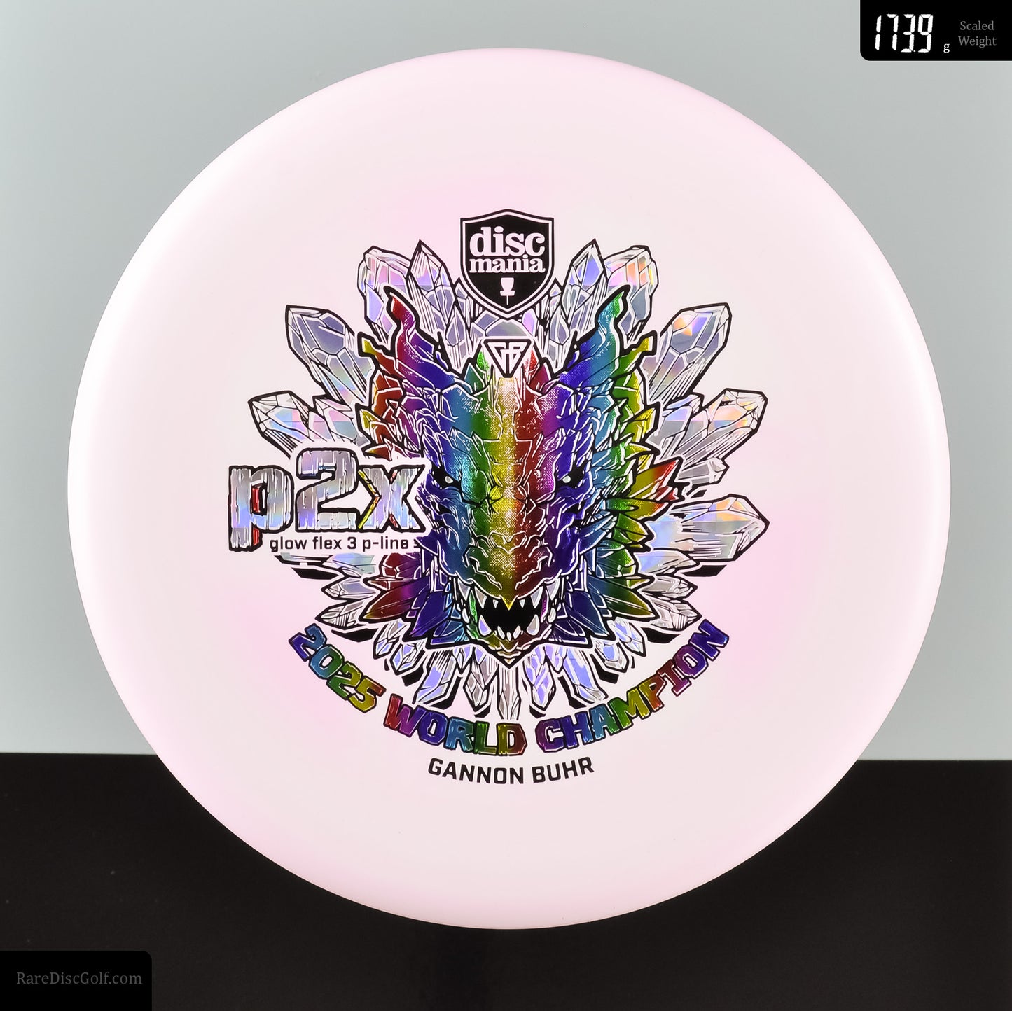 Discmania P2X - P-Line Flex 3 Glow 2025 Worlds