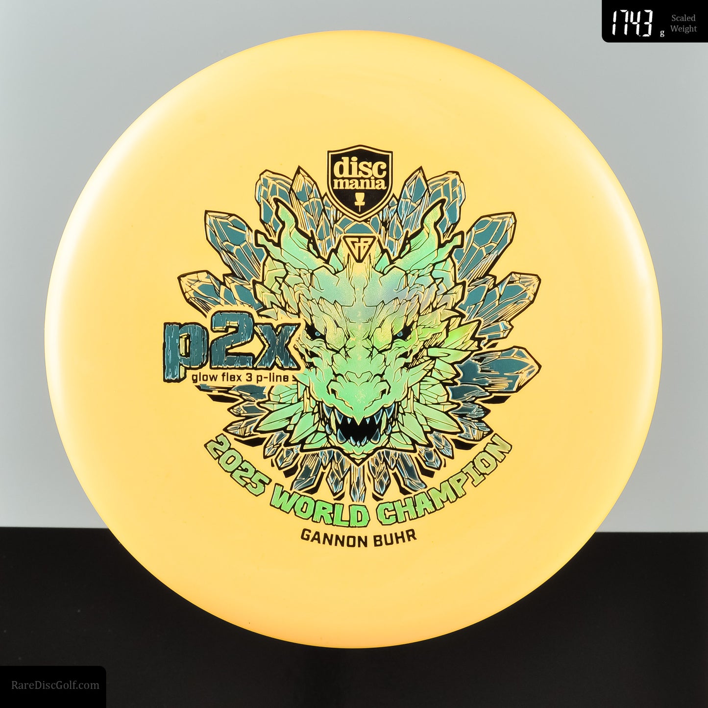Discmania P2X - P-Line Flex 3 Glow 2025 Worlds