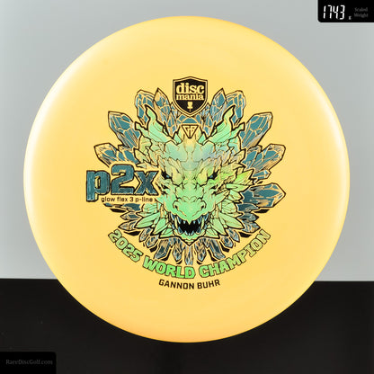 Discmania P2X - P-Line Flex 3 Glow 2025 Worlds