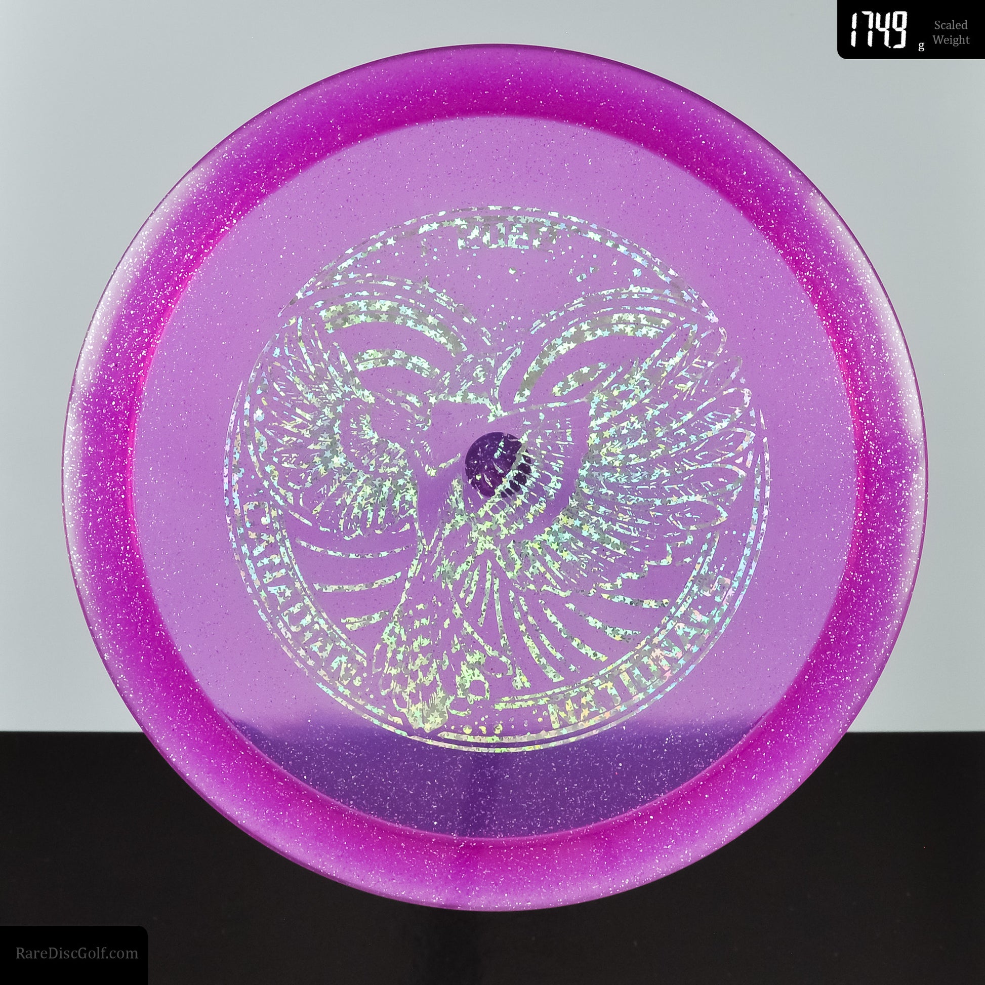 Discmania FD C-Line Metal Flake (Canada Nationals 2022 special edition stamp) disc golf fairway driver Rare Discs Canada - Purple/Stars