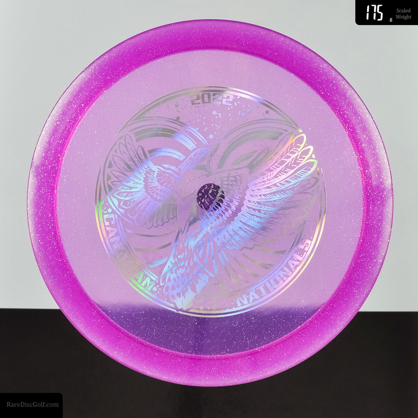 Discmania FD C-Line Metal Flake (Canada Nationals 2022 special edition stamp) disc golf fairway driver Rare Discs Canada - Purple/Silver