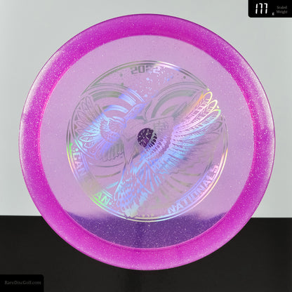 Discmania FD C-Line Metal Flake (Canada Nationals 2022 special edition stamp) disc golf fairway driver Rare Discs Canada - Purple/Silver