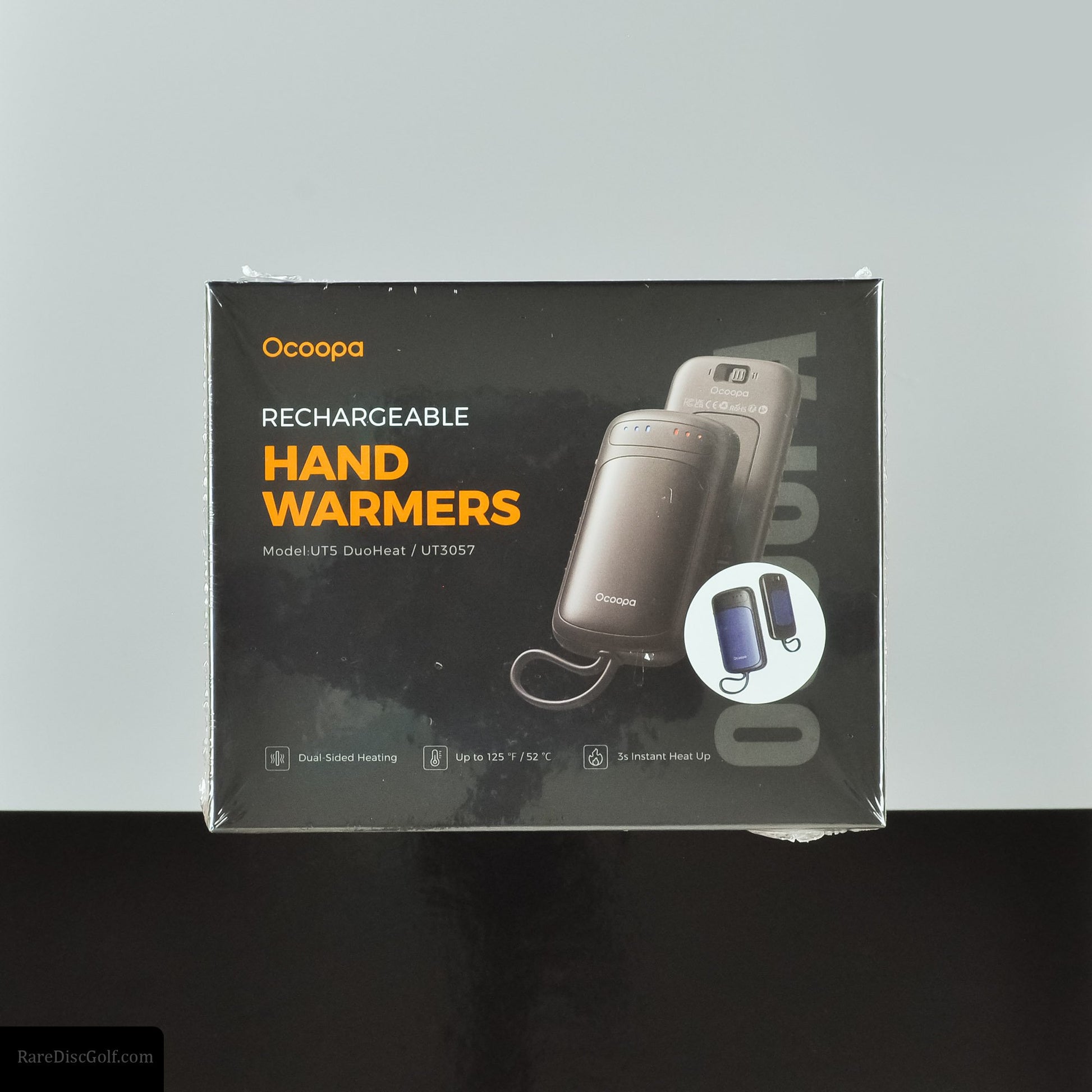 Ocoopa UT5 duo-heat rechargeable hand warmers - packaging front