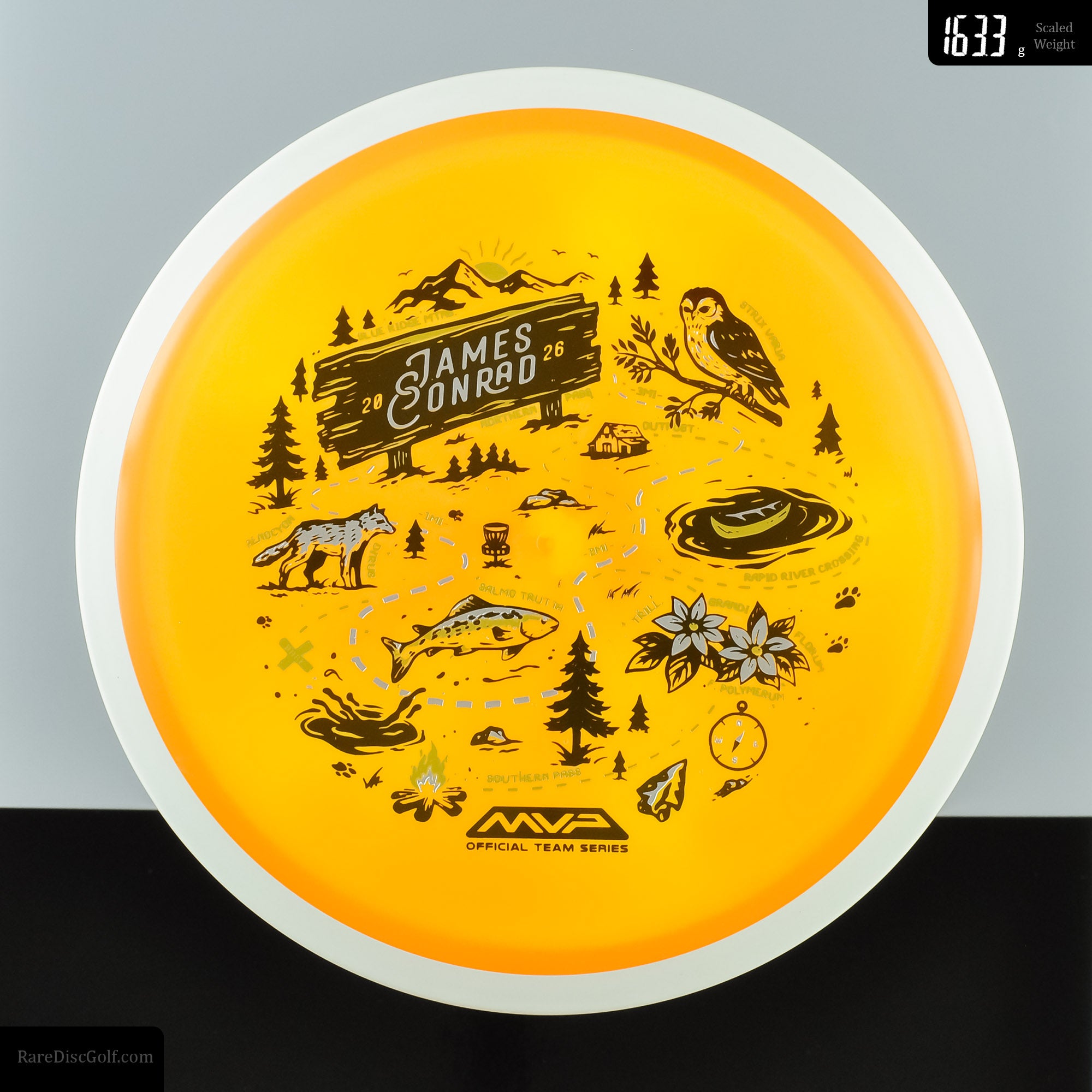 MVP Trail - Fission - James Conrad – Rare Discs - Disc Golf Store