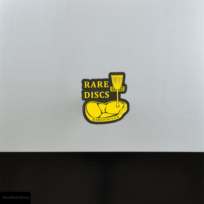 Rare Discs velcro patch yellow