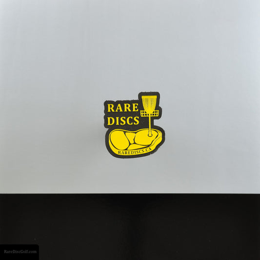Rare Discs velcro patch yellow