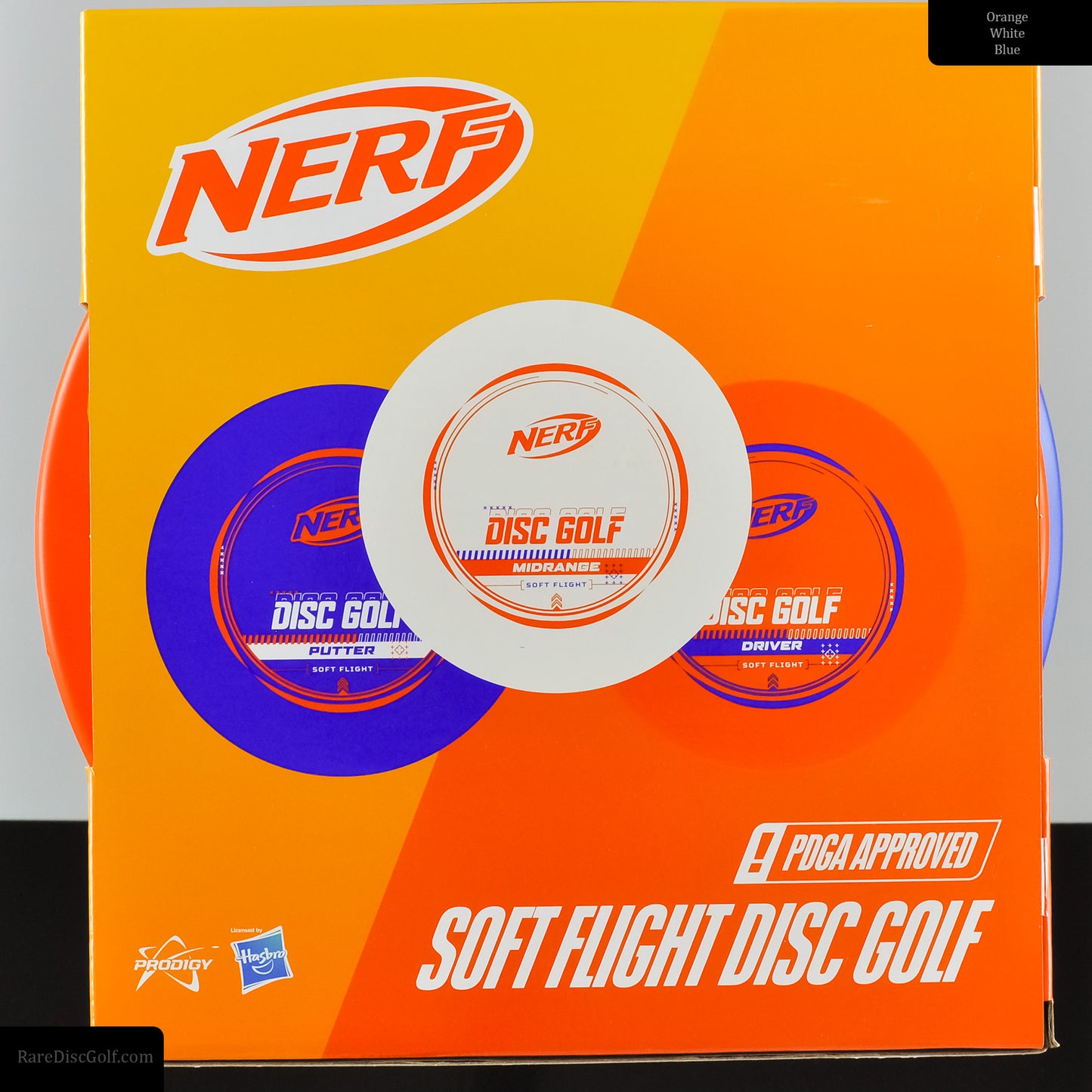 Nerf Soft Flight 3-Disc Set rare discs canada front