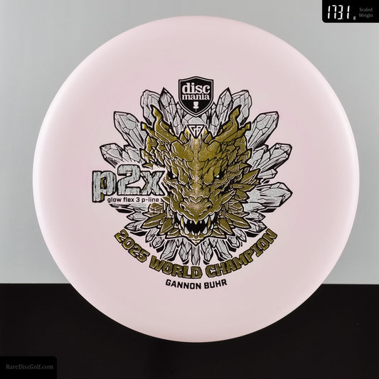 Discmania P2X - P-Line Flex 3 Glow 2025 Worlds