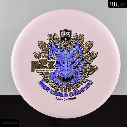 Discmania P2X - P-Line Flex 3 Glow 2025 Worlds
