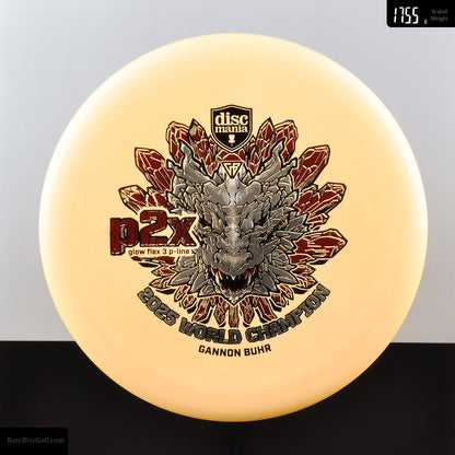 Discmania P2X - P-Line Flex 3 Glow 2025 Worlds