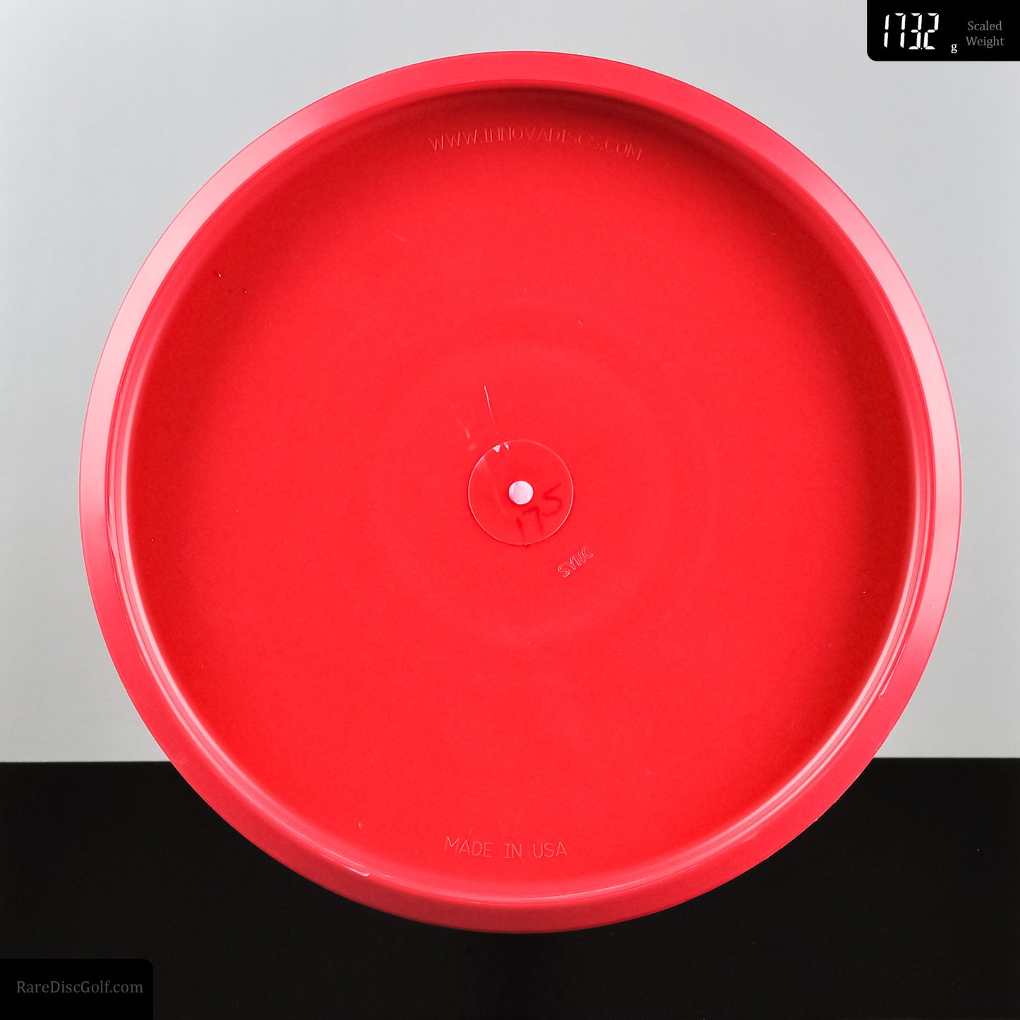 innova sync DX disc golf putter profile back side shot