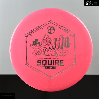 Infintie discs squire disc golf fairway driver in pink 167g