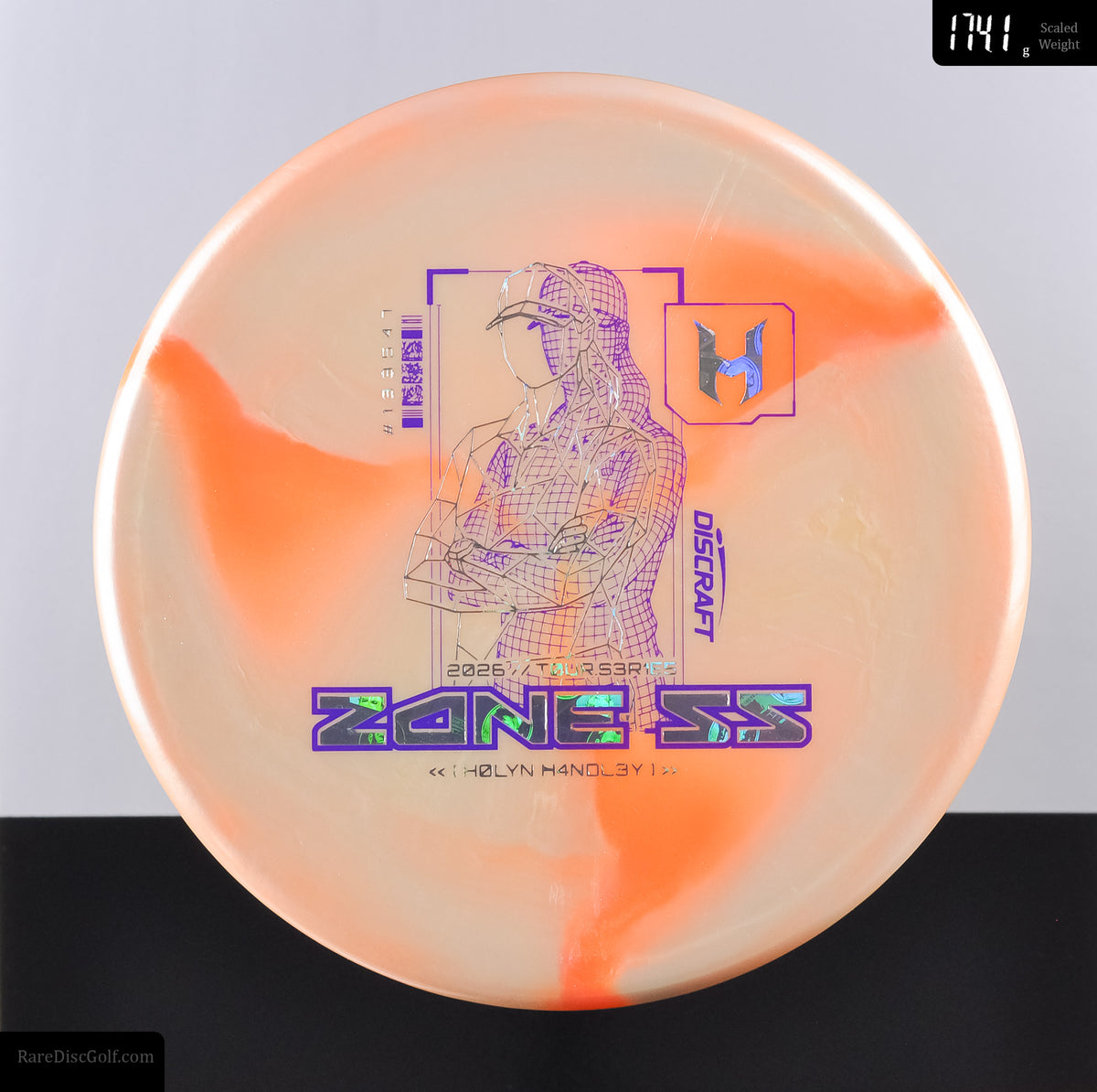 Discraft Zone SS - Titanium Big Z - Holyn Handley V2
