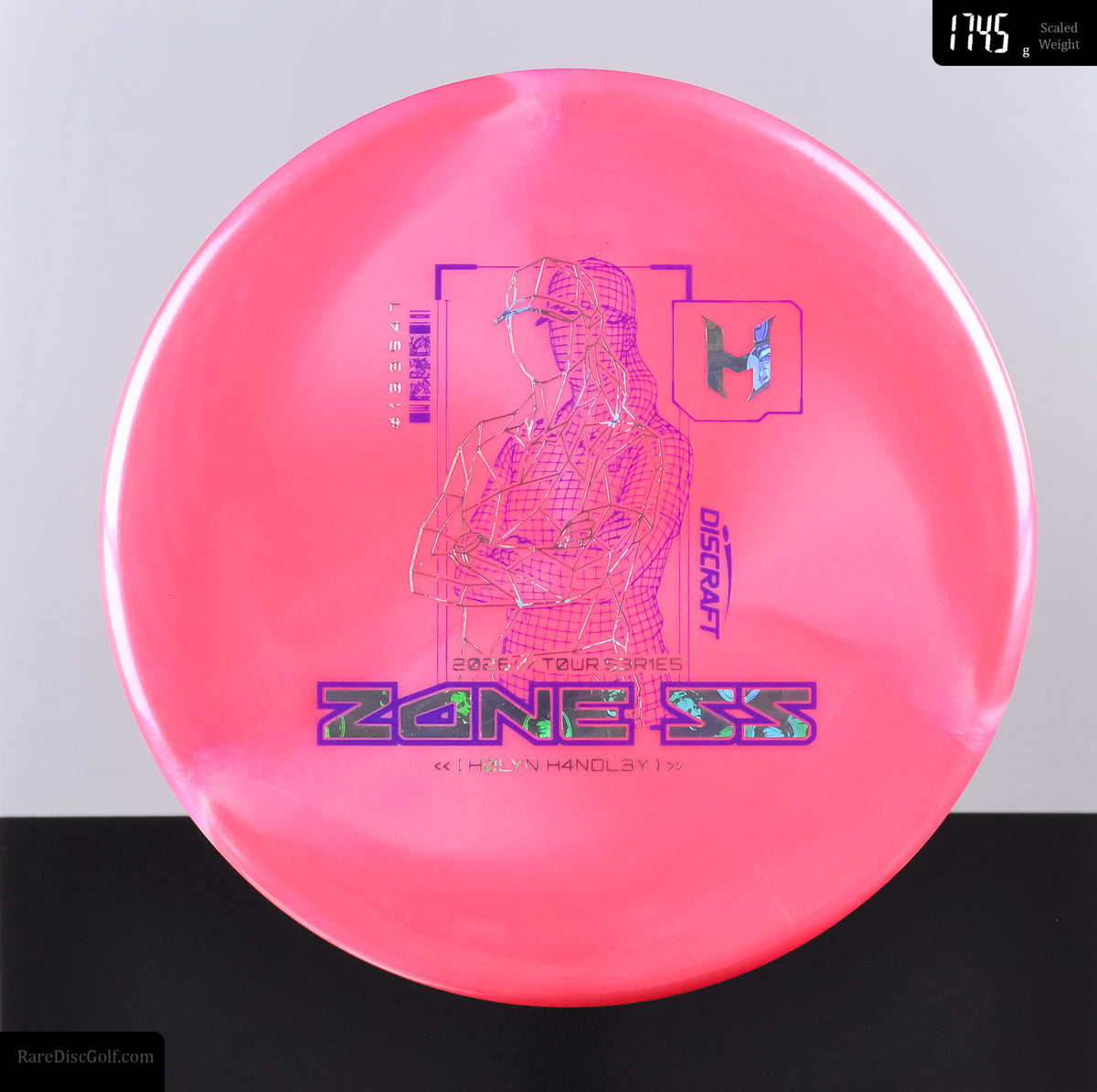 Discraft Zone SS - Titanium Big Z - Holyn Handley V2