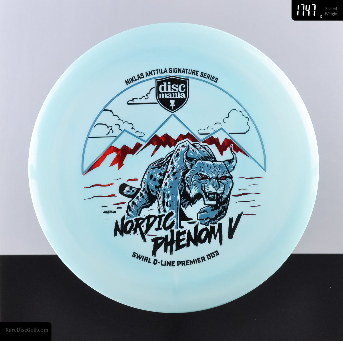Discmania Nordic Phenom 5 - Swirly Q-Line Premier