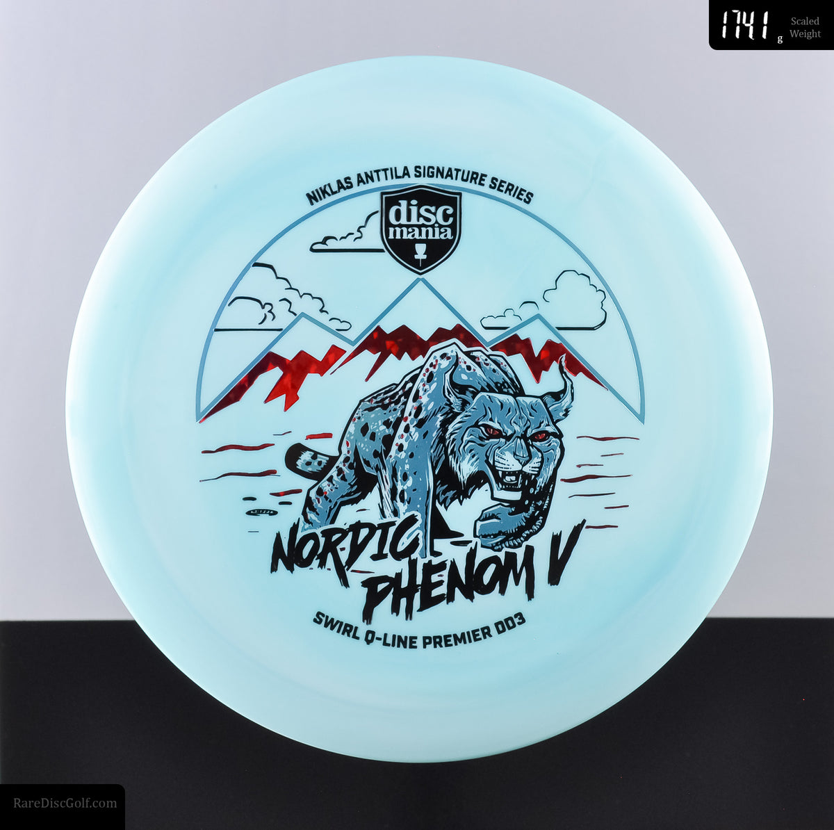 Discmania Nordic Phenom 5 - Swirly Q-Line Premier