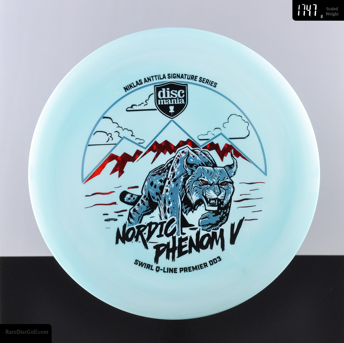 Discmania Nordic Phenom 5 - Swirly Q-Line Premier