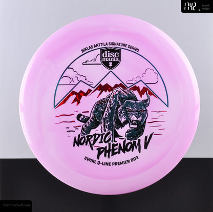 Discmania Nordic Phenom 5 - Swirly Q-Line Premier