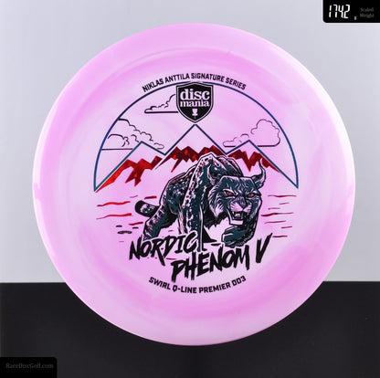 Discmania Nordic Phenom 5 - Swirly Q-Line Premier