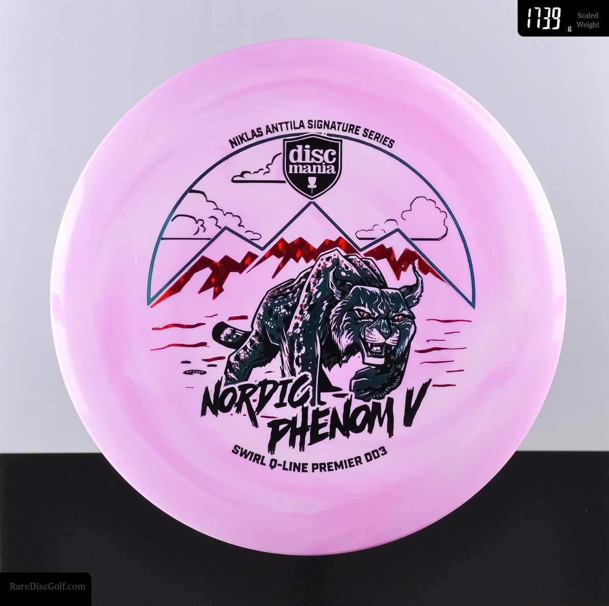 Discmania Nordic Phenom 5 - Swirly Q-Line Premier